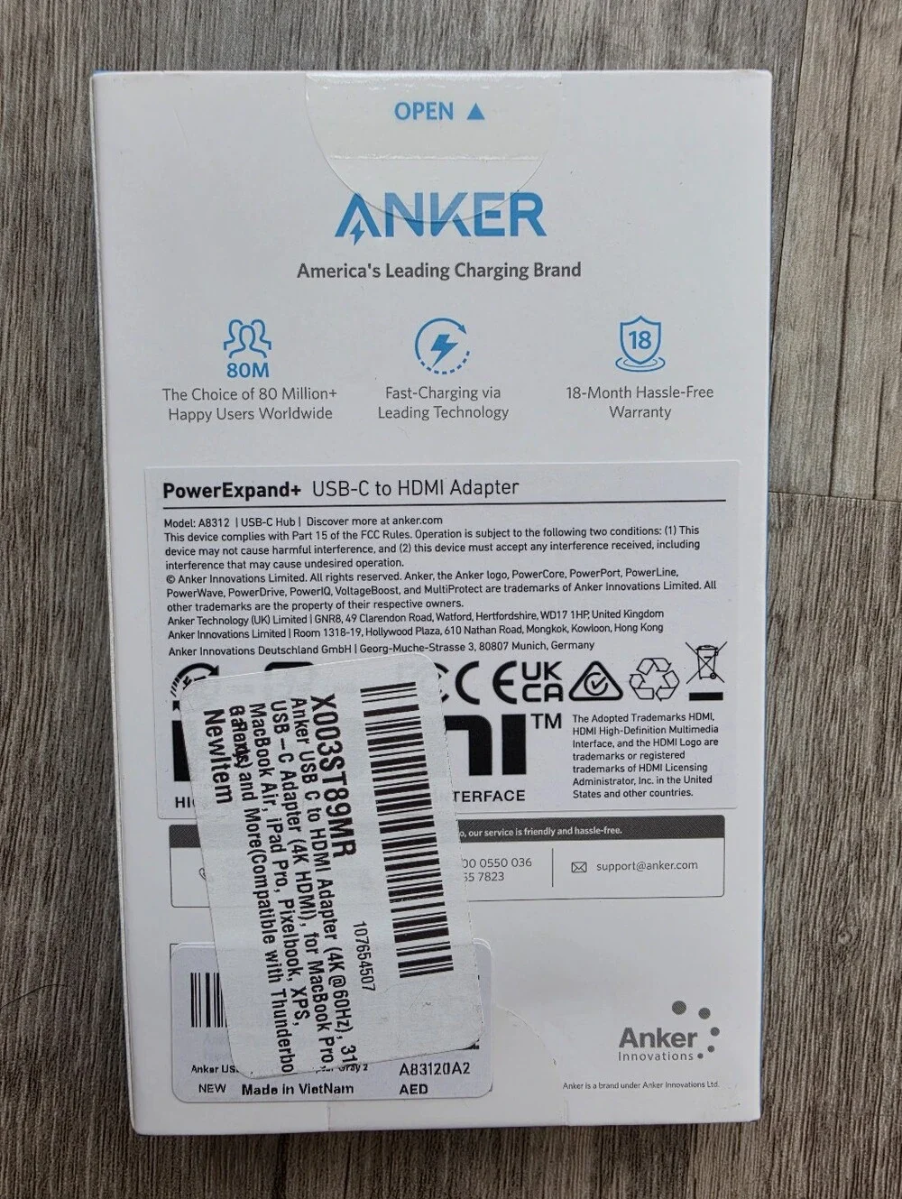 Anker USB-C To HDMI Adapter (4K HDMI)/ PowerExpand+ USB-C to HDMI Adapter, A8312